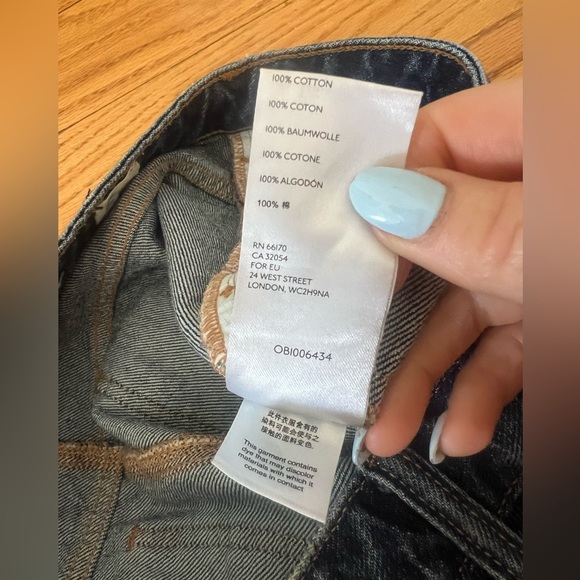 Free People / We the Free Denim Mini Skirt - Size 29 - Picture 7 of 7